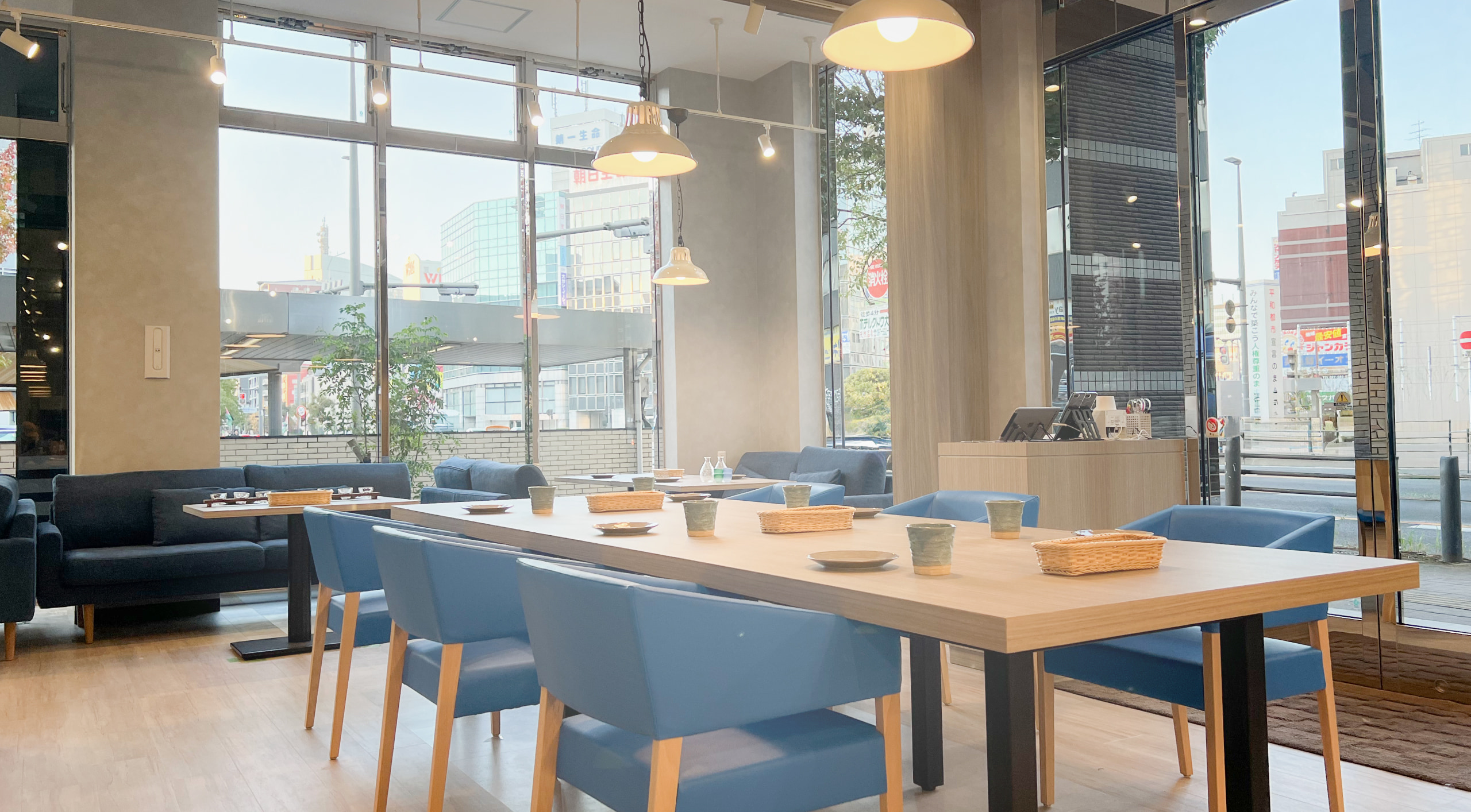 レストラン タッカ店内