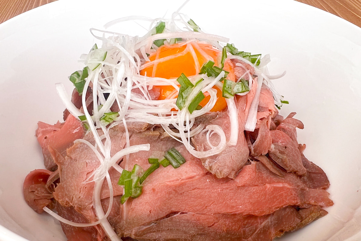 ローストビーフ丼